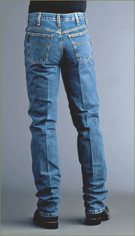 Cinch Men's Bronze Label Slim Fit Jean, Dark Stonewash, 28W x 30L at   Men's Clothing store