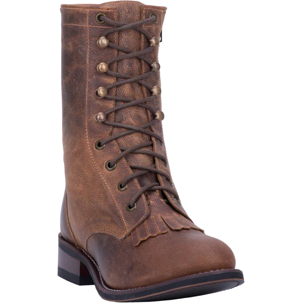 Zip up top cowgirl boots