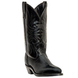 Laredo Men's Black Trucker or Motorcycle Western Style Boot