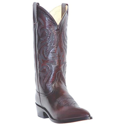 Dan Post Men's Black Cherry Leather Cowboy Boot