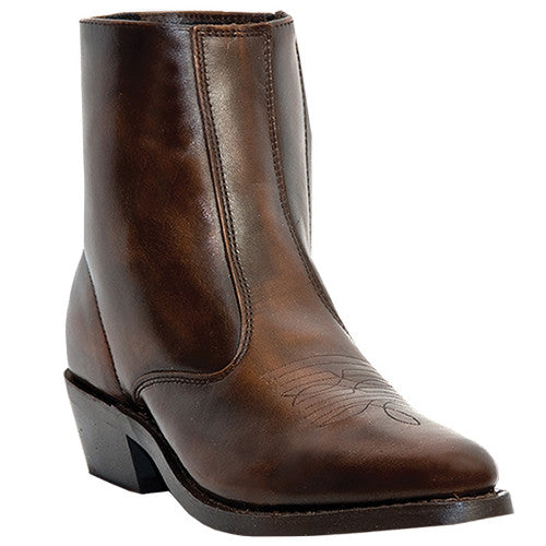 Laredo Men's (62074) 7 Antique Brown Leather Side Zip Dress or Work Boot –  Pete's Town Western Wear