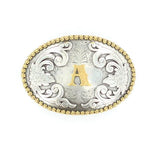 Nocona Western Initial Belt Buckles