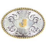 Nocona Western Initial Belt Buckles