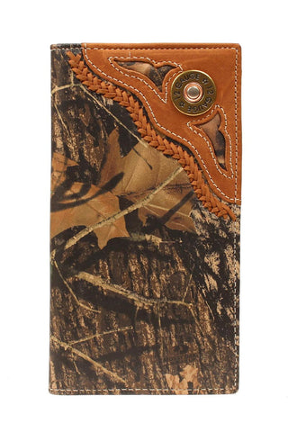 Nocona Mossy Oak with Shotgun Shell Rodeo Wallet - Pete's Town Western Wear