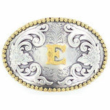 Nocona Western Initial Belt Buckles