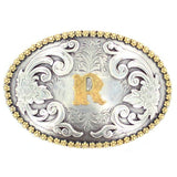 Nocona Western Initial Belt Buckles