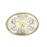 Nocona Western Initial Belt Buckles
