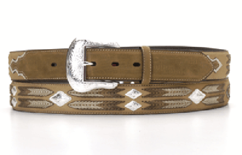Nocona Men's Western Concho Leather Belt - Pete's Town Western Wear