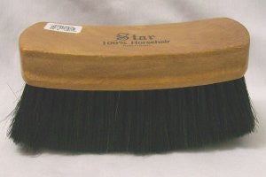 M&F Western Products 100% Dark Horsehair Brush 0401001 - Pete's Town Western Wear