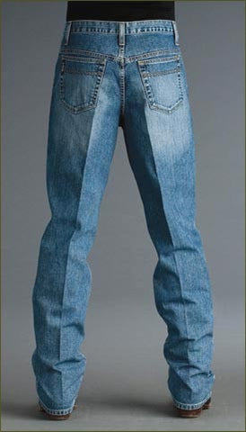 Men's Cinch Jeans Green Label Original Fit Medium Stonewash - Pete's Town Western Wear