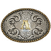 Itera Western Cowboy/Cowgirl Initial Belt Buckle