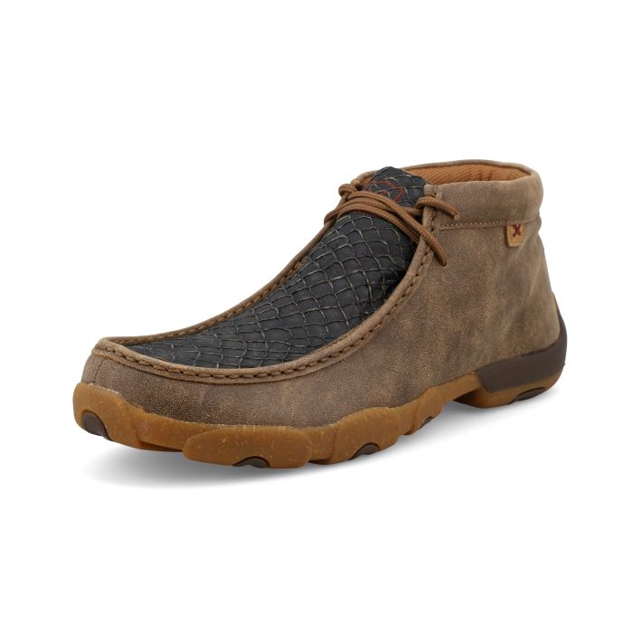 TWISTED X MEN'S (MDM0101) GENUINE SEA BASS CHUKKA DRIVING TWISTED X MEN'S (MDM0101) GENUINE SEA BASS CHUKKA DRIVING