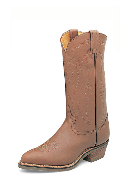 Tony Lama Men's Natural Retan Western Round Toe Cowboy Boots - Pete's Town Western Wear