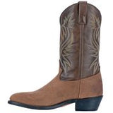 Laredo Men's (4212)12" Tan Distressed Traditional Western Cowboy Boots