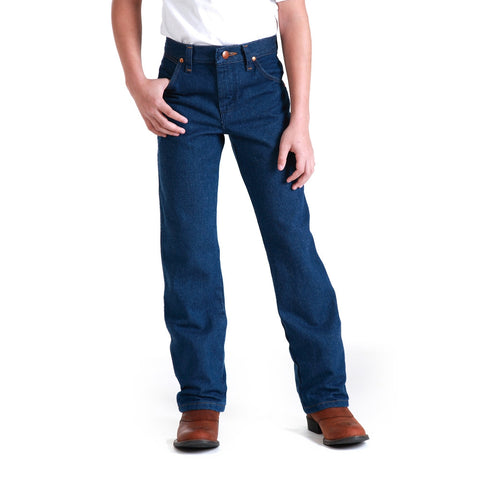Wrangler Youth Original 13MWZBP ProRodeo Jeans Indigo - Pete's Town Western Wear
