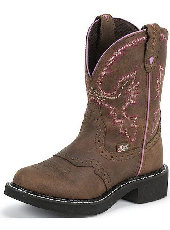 Justin steel toe pull on boots sales