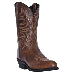 Laredo Men's 12" Rust All Waxy Leather Cowboy Boot - Pete's Town Western Wear