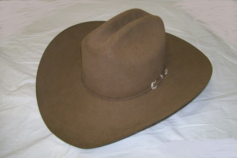 Stetson 5X Beaver Collection Classic Driftwood Lariat Western Cowboy Hat - Pete's Town Western Wear
