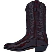 Laredo Men's 12"  (4216) Black Cherry Western Style Traditional Cowboy Boots