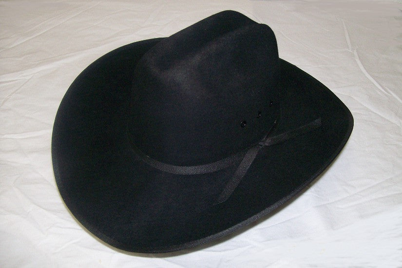 M&F Kids Felt Collection Black Faux Felt Cowboy Hat - Pete's Town Western Wear